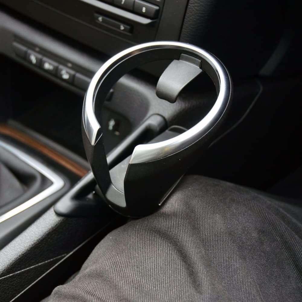 1 Set New Car Front Water Cup Holder Beverage Bottle Holder Compatible with B-MW X1 E84 2008-2015