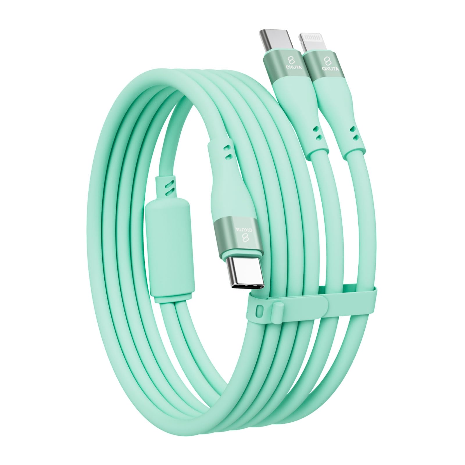 Amazon.co.jp: OKUTA 2 in 1 充電 ケーブル タイプc 急速充電