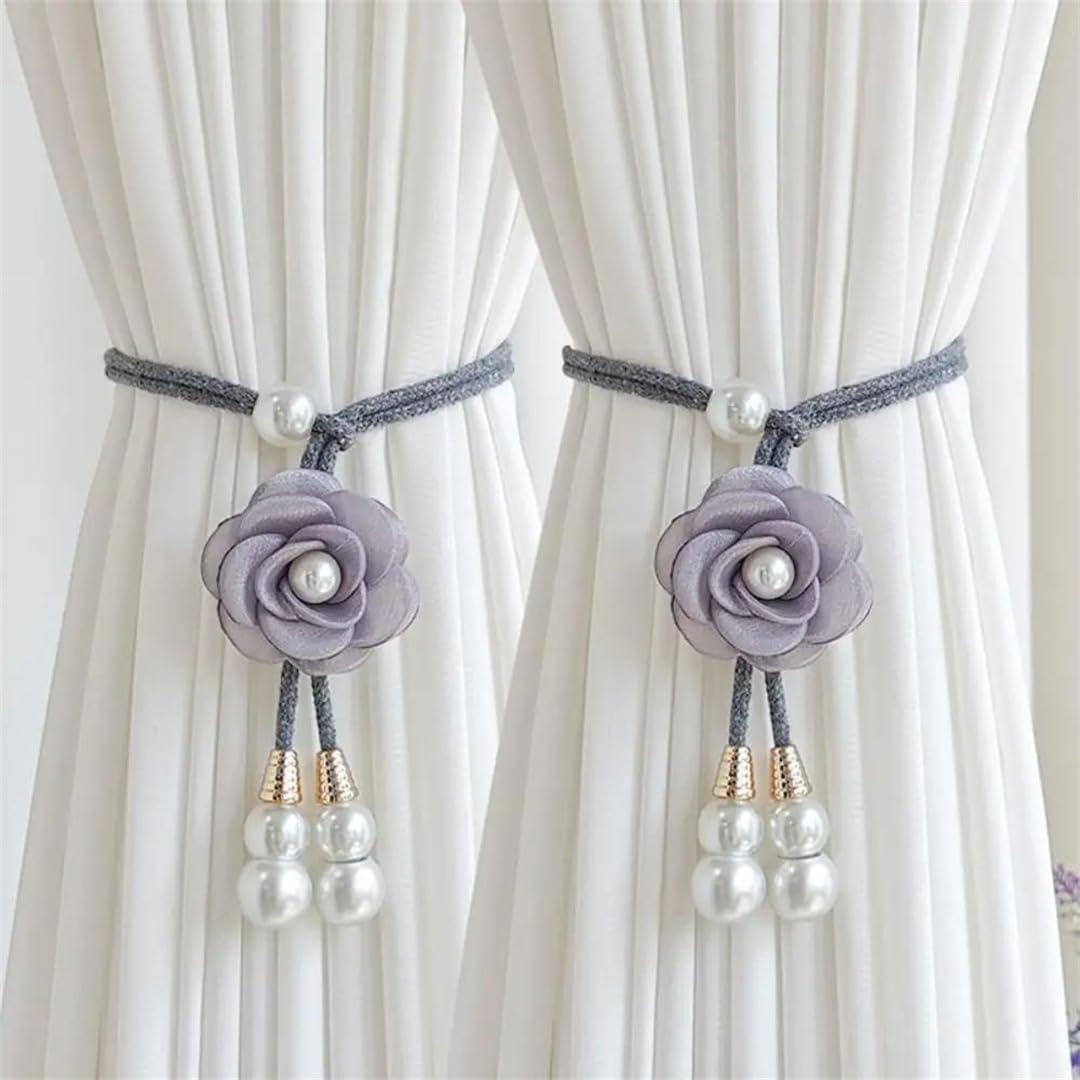 Soporte decorativo ajustable con hebilla de perlas