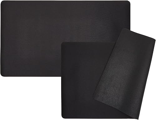 Miniatura 10 de Alfombrillas de juego TCG (negro, rojo, 24 x 14 pulgadas, paquete de 2)