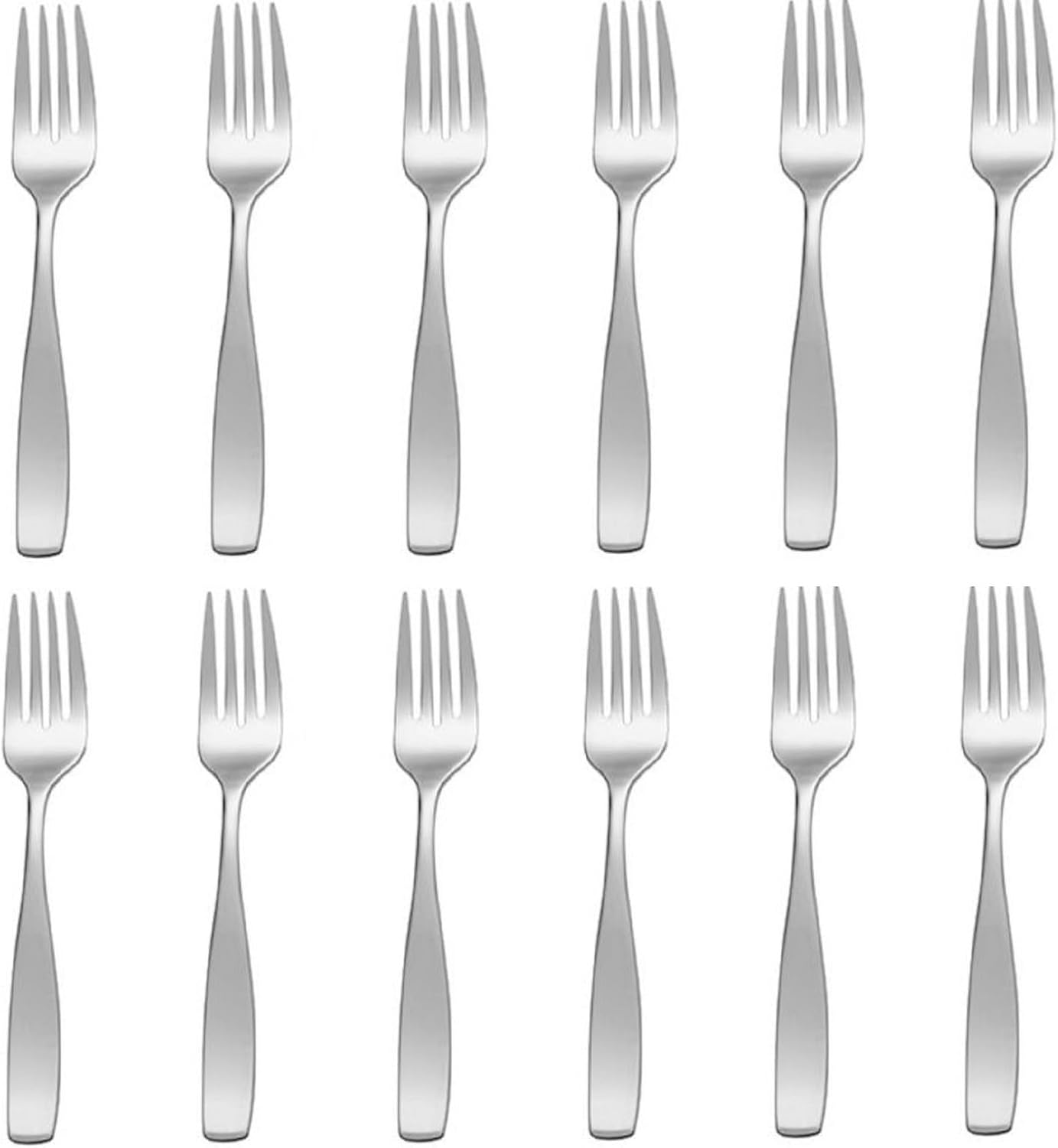2 / Design II 18/8 Stainless Steel Dinner Fork (Set of Four)