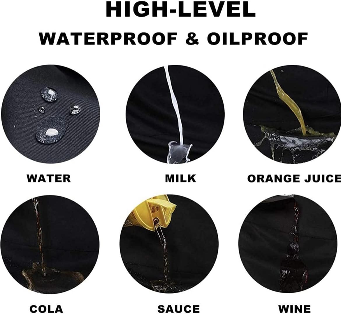 AMORII , Funny Apron for Men Waterproff cooking apron for Men. Adjustable BBQ Apron. With 2 Large Pockets Chef Apron. Hot stuff coming through, Black, colorsize - Image 8