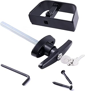 Bueyfolt T-Handle Lock kit Shed Door Lock wit...,