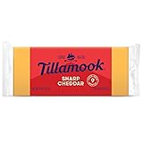 Tillamook Sharp Cheddar Cheese, 8 oz (Packaging May Vary) 8 Ounce
