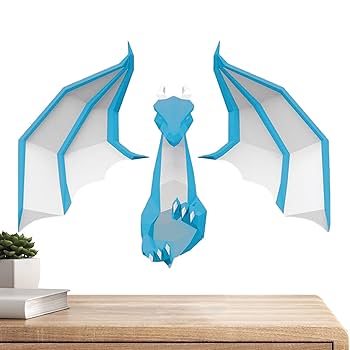 Amazon.co.jp: ペーパークラフト ドラゴン | 動物ドラゴン