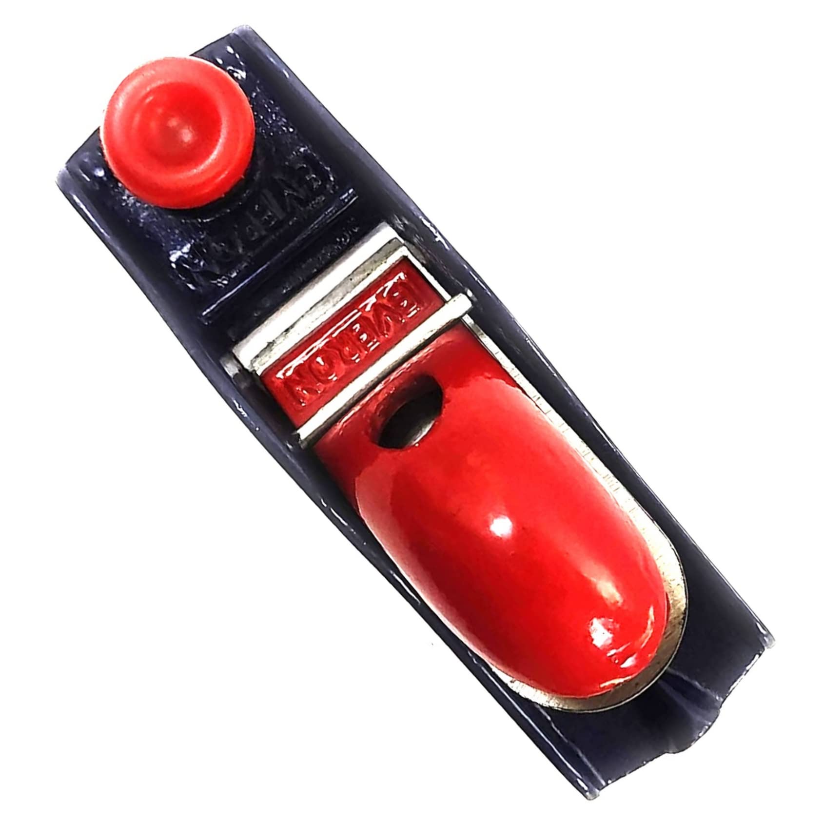 VTH mini iron steel block plane | everon heavy duty carpenter wood tool with sharp planer blade attachment red (1KG) 1