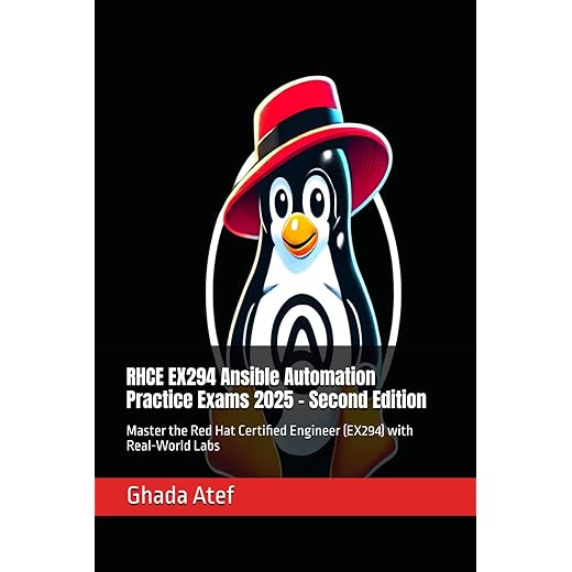 RHCE EX294 Ansible Automation Practice Exams 2025 - Second Edition: Master the Red Hat Certified Engineer (EX294) with Real-World Labs