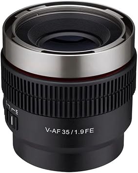 Rokinon 35mm T1.9 Full Frame Cine Auto Focus Lens for Sony E CAF35-NEX