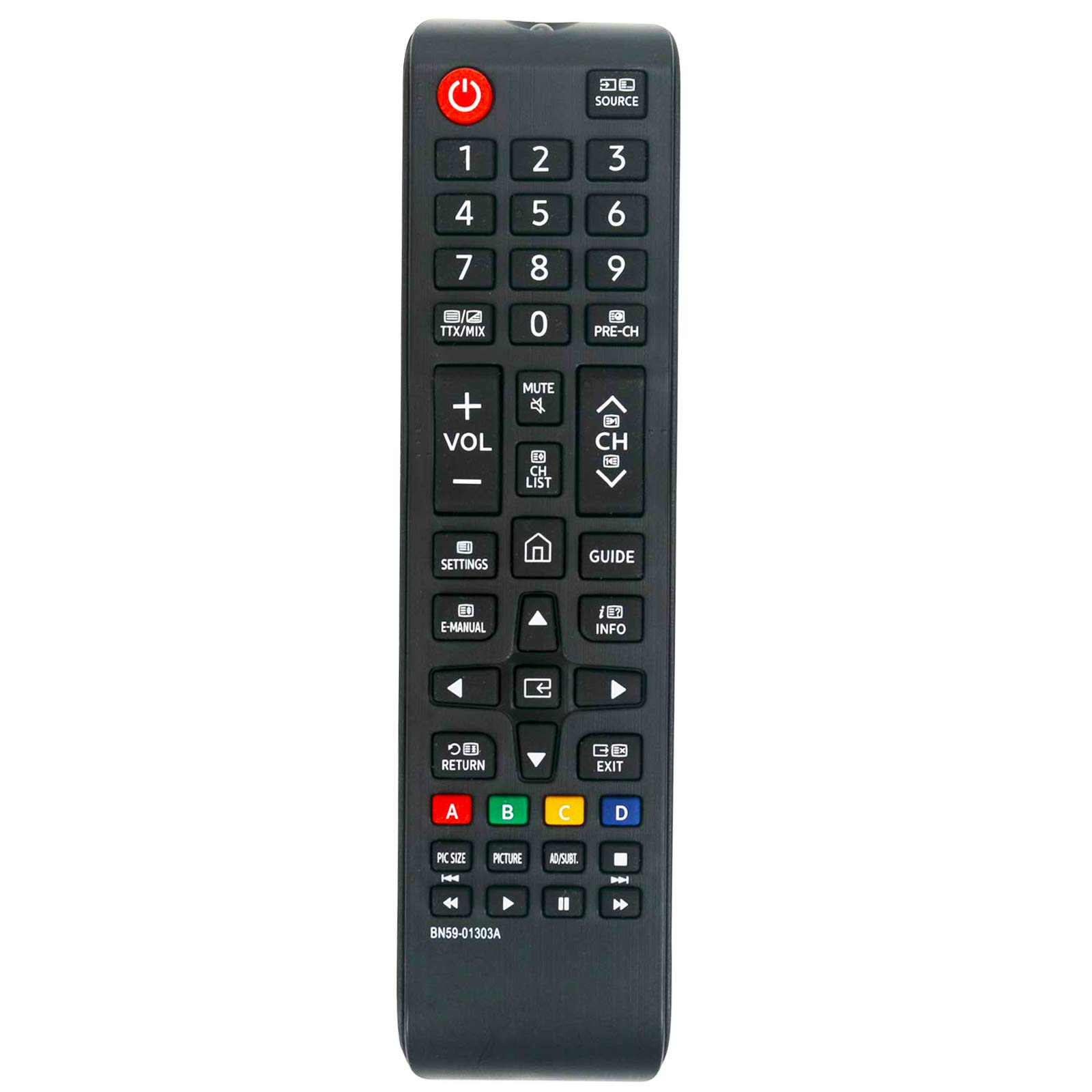 Allimity BN59-01303A Remote Control Replacement for Samsung 4K Smart TV UA43TU8000 UA43TU8080 UA43TU8100 UA43TU8200 UA50TU8000 UA50TU8080 UA50TU8100 UA50TU8200 UA55TU8000 UA55TU8080 UA55TU8100
