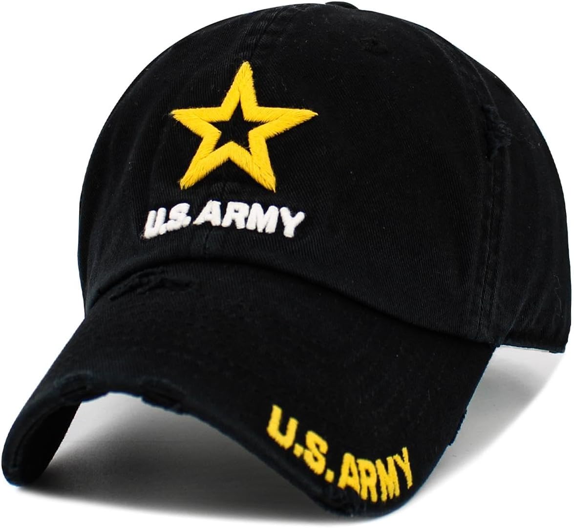 KBETHOS® US Army Officially Licensed Baseball Cap Military Adjustable Hat