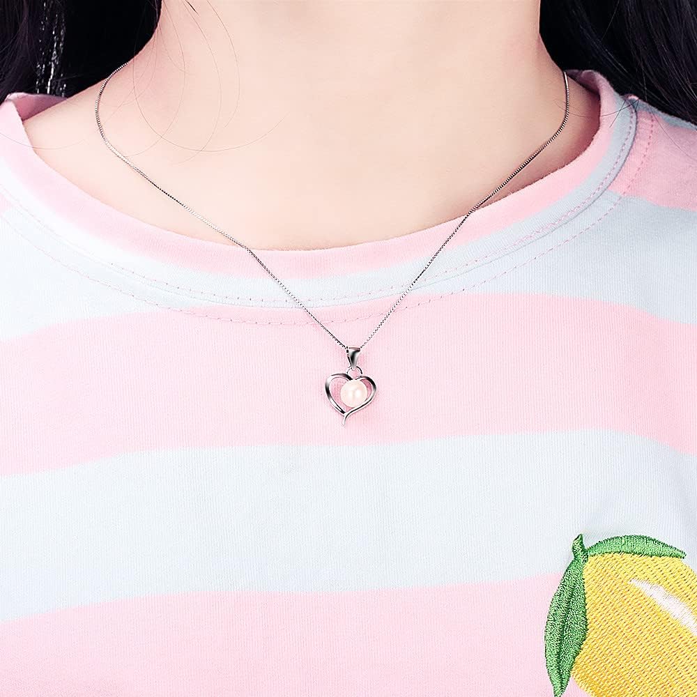 Heart Bail Pendants for Pearl Jewelry Making Sterling Silver/Gold Plated, Design Pendant Fitting for Fashion Jewelry - Image 6