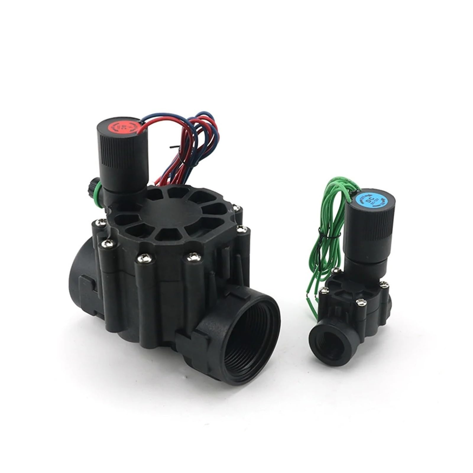 Elettrovalvola in nylon normalmente chiusa | DN15-DN25, 1/2"-1", AC220V/DC12V, corpo in nylon for irrigazione di giardini e aree verdi(3/4",DC12V)