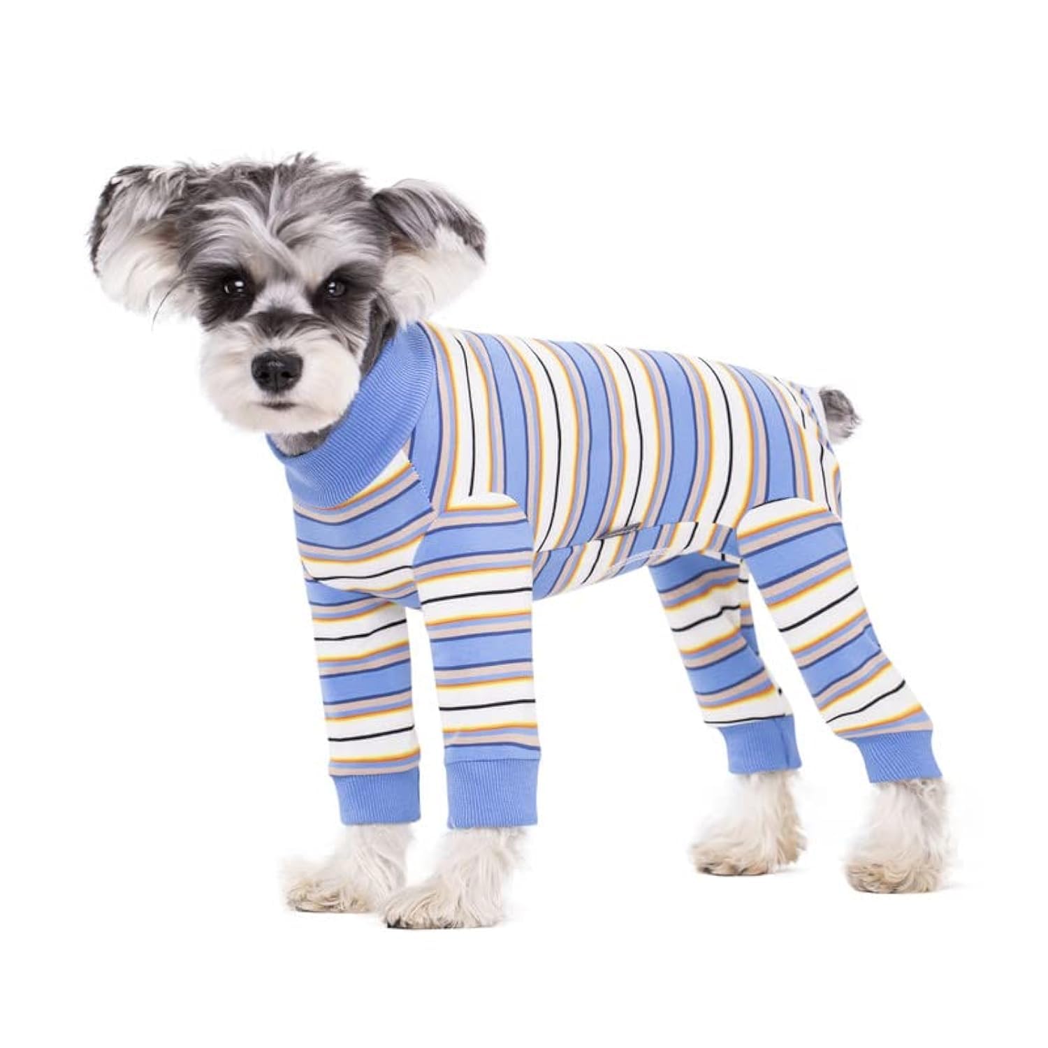 Dog Surgery Recovery Suit, Four-Leg Long Sleeve Dog Onesie