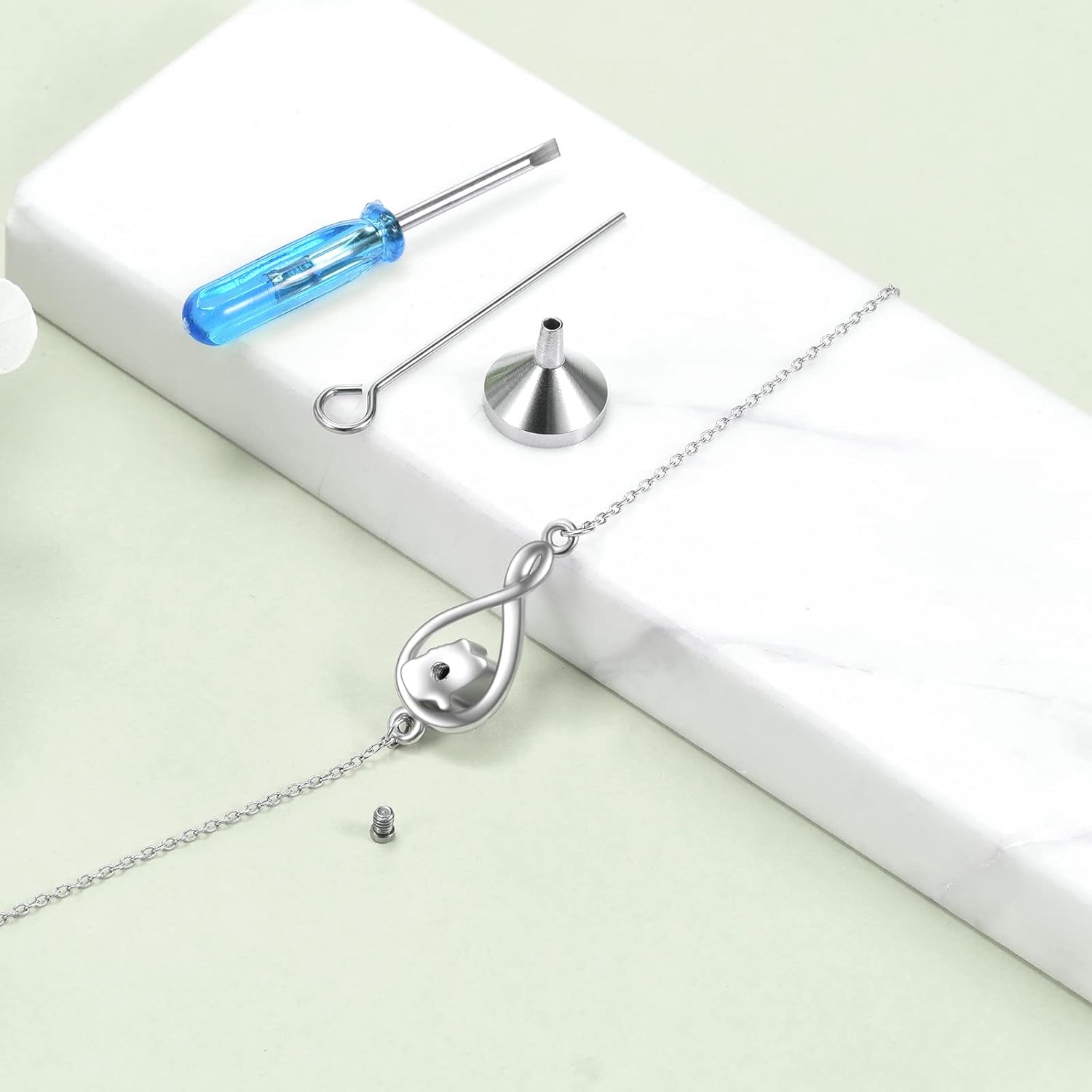 MONGAS Butterfly/Turtle Urn Bracelet for Ashes for Women Sterling Silver Infinity Butterfly Cremation Jewelry for Women