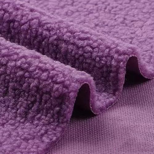 Miniatura 16 de Tela de forro polar Sherpa de piel de cordero, material con forro térmico, materiales de costura para abrigos, suéteres, mantas, sombreros, muñecas