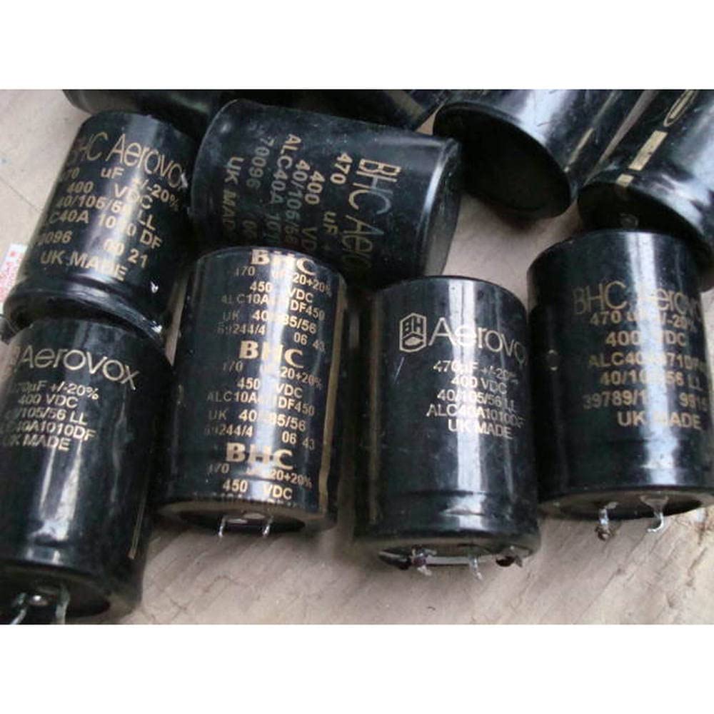 Disassemble B H C A V O X Audio Amplifier Filter electrolytic Capacitor 400V 470UF 1 Pcs