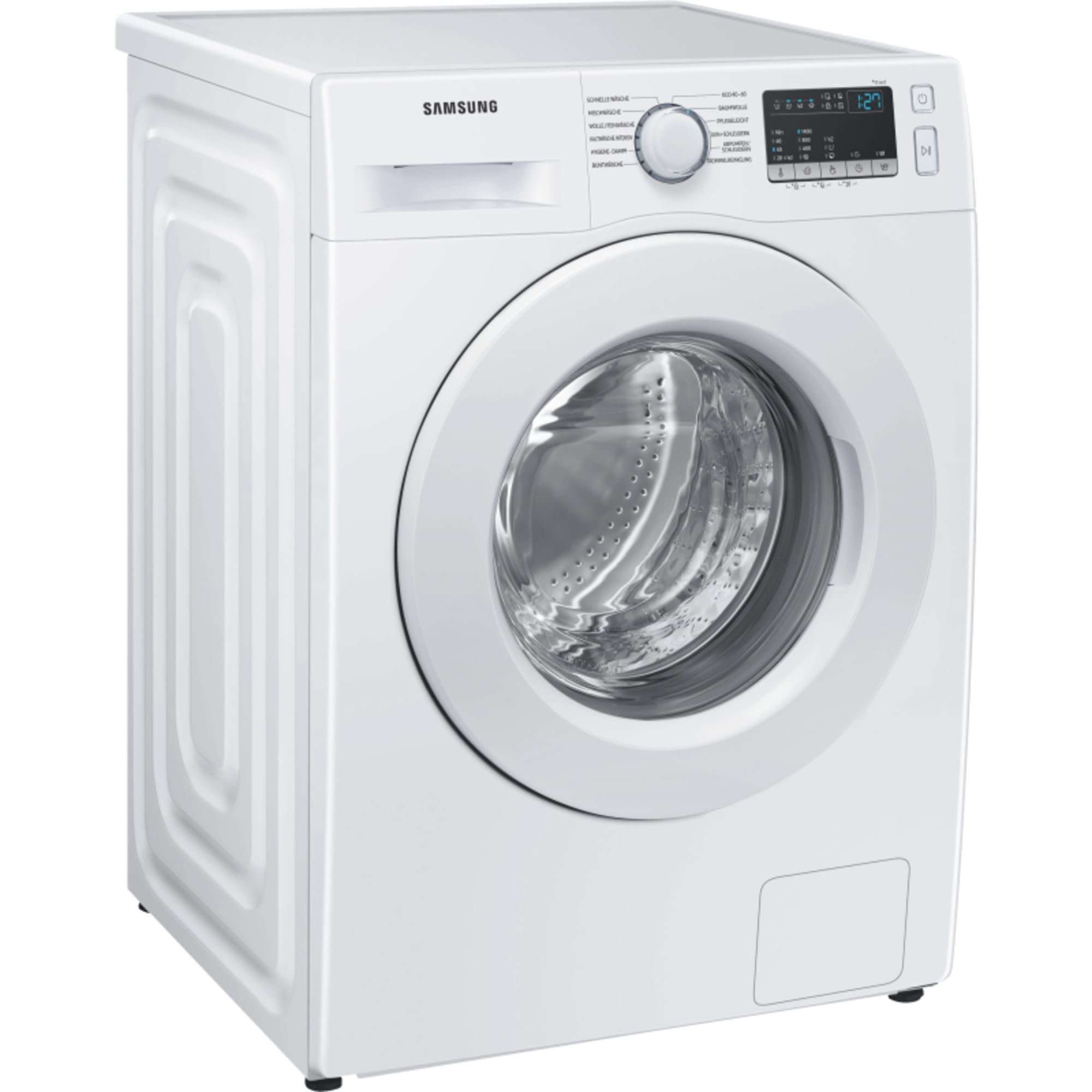 Samsung WW90T4048EE/EG - Lavatrice 9 kg, 1400 giri/min, Ecobubble, programma igienico vapore, funzione antimacchia intensiva, motore inverter digitale, colore: Bianco (Ricondizionato)