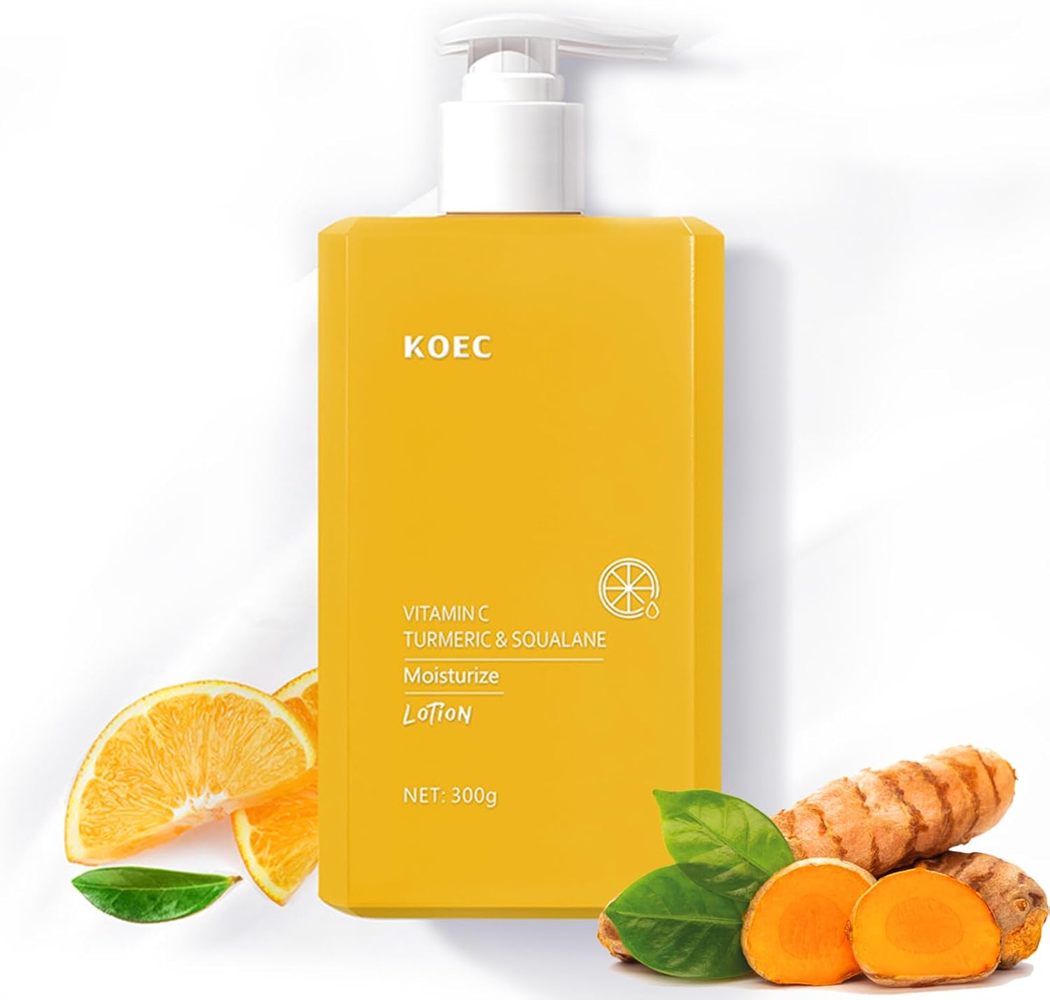 Turmeric Body Lotion, Tumeric Cream For Face And Body,Remove Acne,Dark Spots,Sun Damaged Skin,Anti-Aging Firming Body Lotion Body & Face Dry Skin Moisturizer Women Men-300g