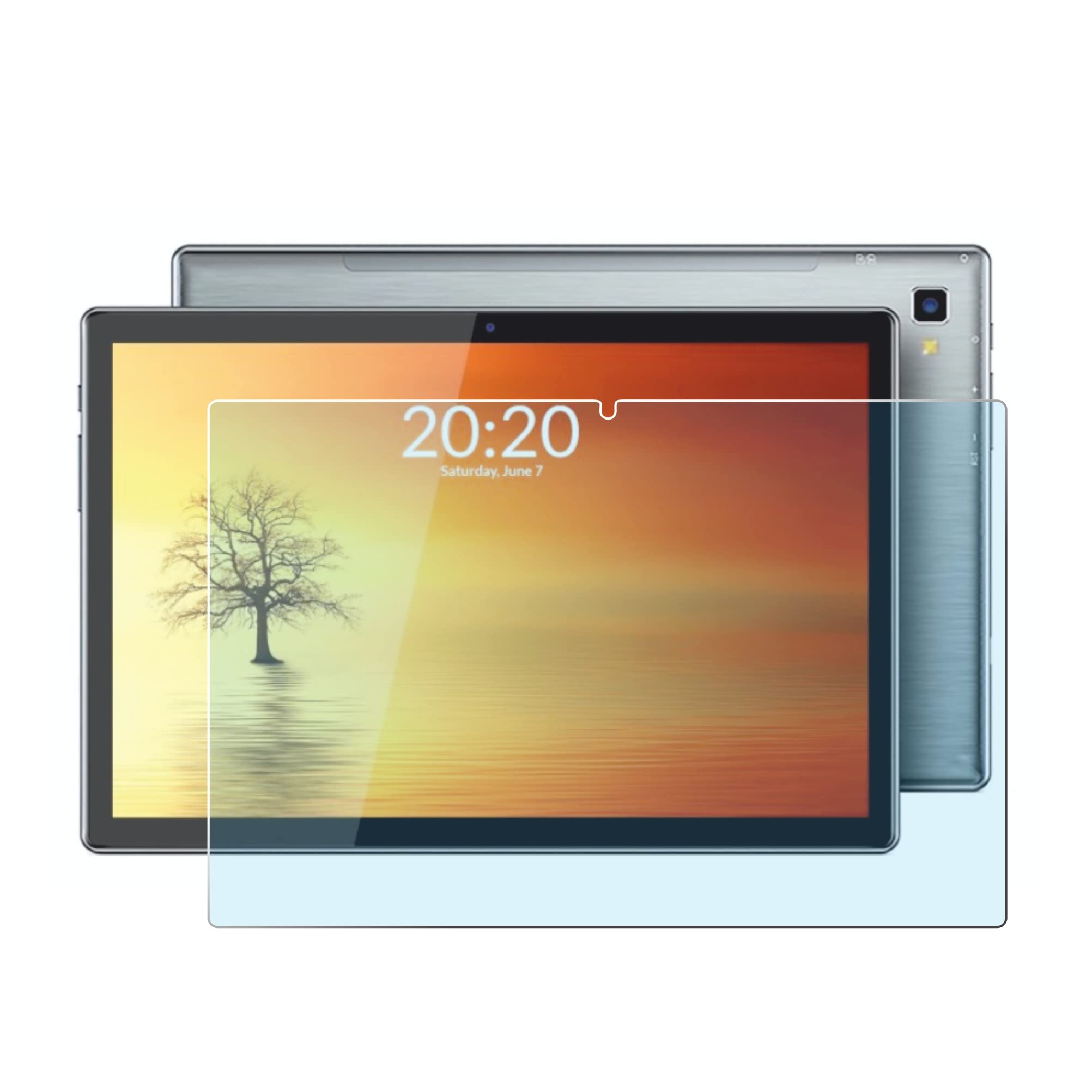 RGY 9H Hardness Screen Guard For DOMO Slate SLP5 10.1-Inch, TAB [Bubble Free] [Not a Tempered Glass] - Anti Blue (B09W5JL97L) Amazon Price History, Amazon Price Tracker