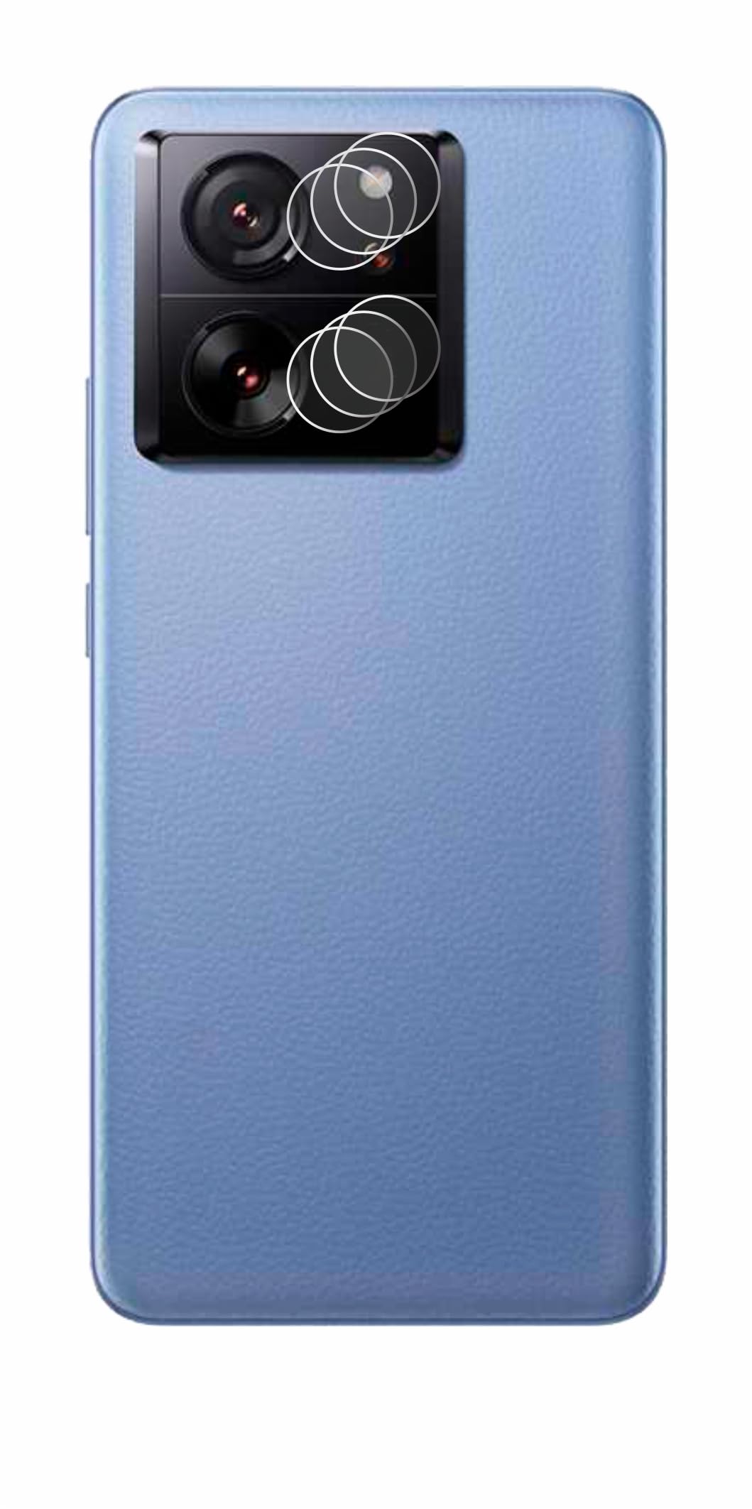 Pellicola Protettiva Per Fotocamera Xiaomi 13T (SOLO Retro) - 6 Pezzi Trasparenti Antigraffio, Facile Applicazione
