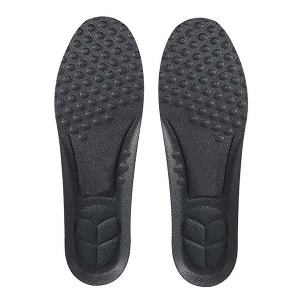 Semelles de Sport Respirantes for Baskets Absorption des Chocs Semelle de Chaussure Déodorant Modèle Running Foot Pads Semelles intérieures Pieds Chaussures(1-Pack,Large)