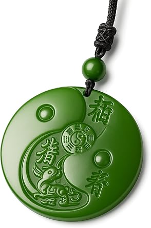 Amuleto Jade Natural Taiji