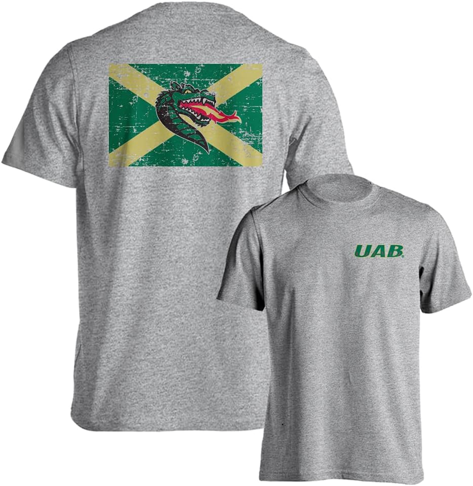 University of Alabama at Birmingham UAB Blazers Official Alabama State Flag T-Shirt