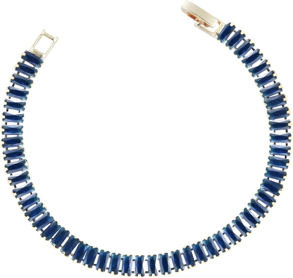 Cubic zirconia diamond bracelet
