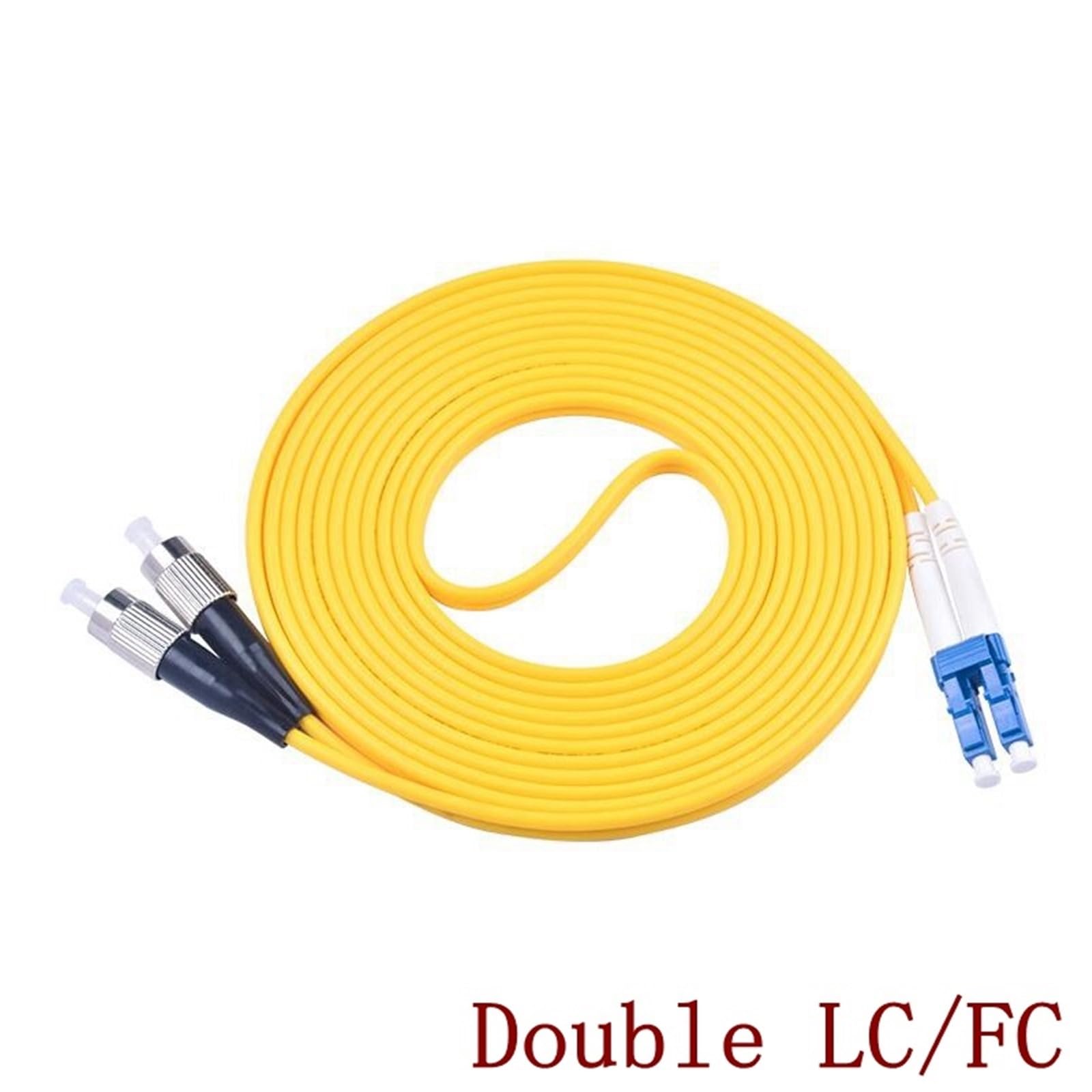 Doppio SC LC ST FC UPC a LC UPC Simplex 2.0mm 3.0mm PVC Cavo patch in fibra monomodale Cavo patch in fibra ottica 1m 2m 3m 50m(8M,SC-SC)