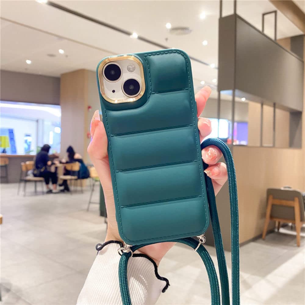 Coque doudoune iPhone 11 cordon antichoc pour sécuriser votre écran