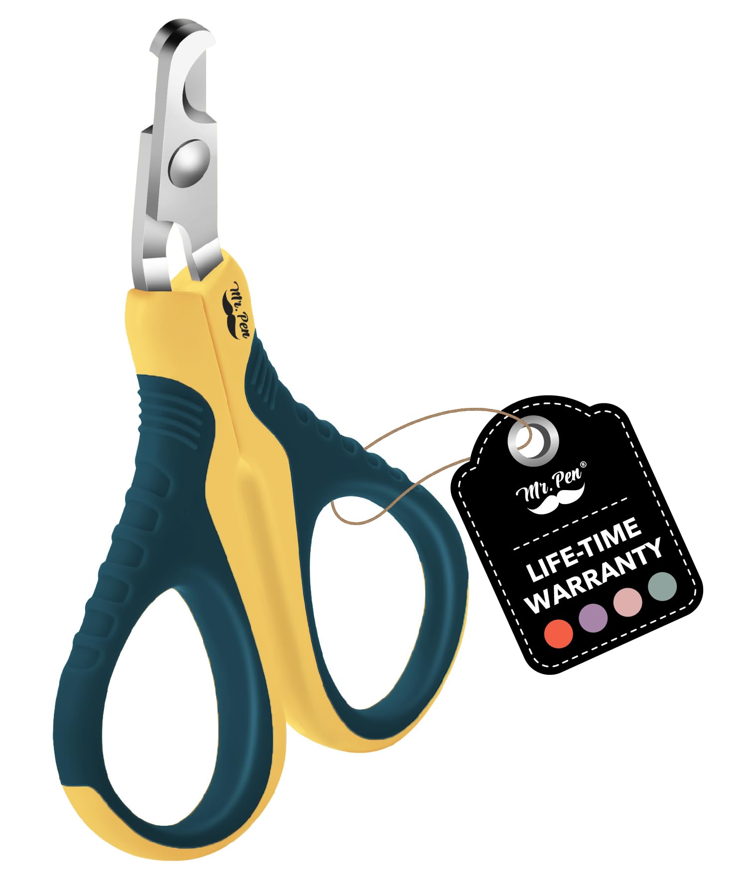 Mr. Pen- Cat Nail Clipper, Stainless Steel | Professional Sharp Cat Claw Trimmer for Small and Medium Cats, Pet Nail Clipper with Sturdy Non Slip Handle
