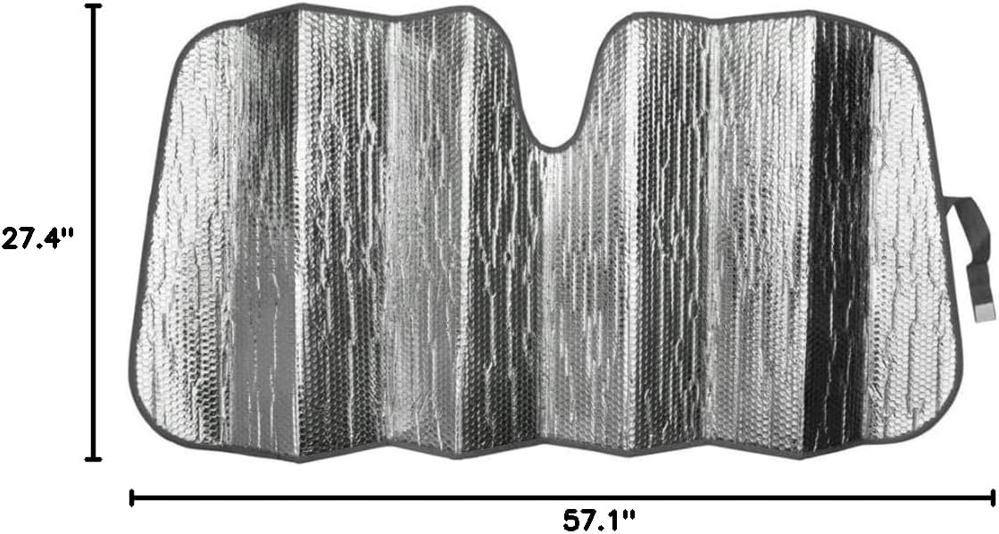 Car Windshield Sunshade Cactus Print Auto Front Window Sun Shade Universal Fit Foldable Sun Visor Vehicle Accessories, Keep Your Car Cool