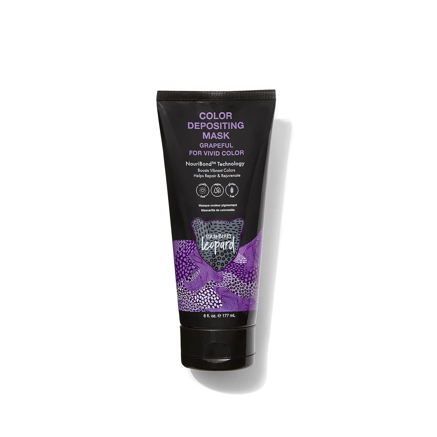 Amazon.com: Strawberry Leopard Grapeful Color Depositing Mask 6 Fl Oz ...