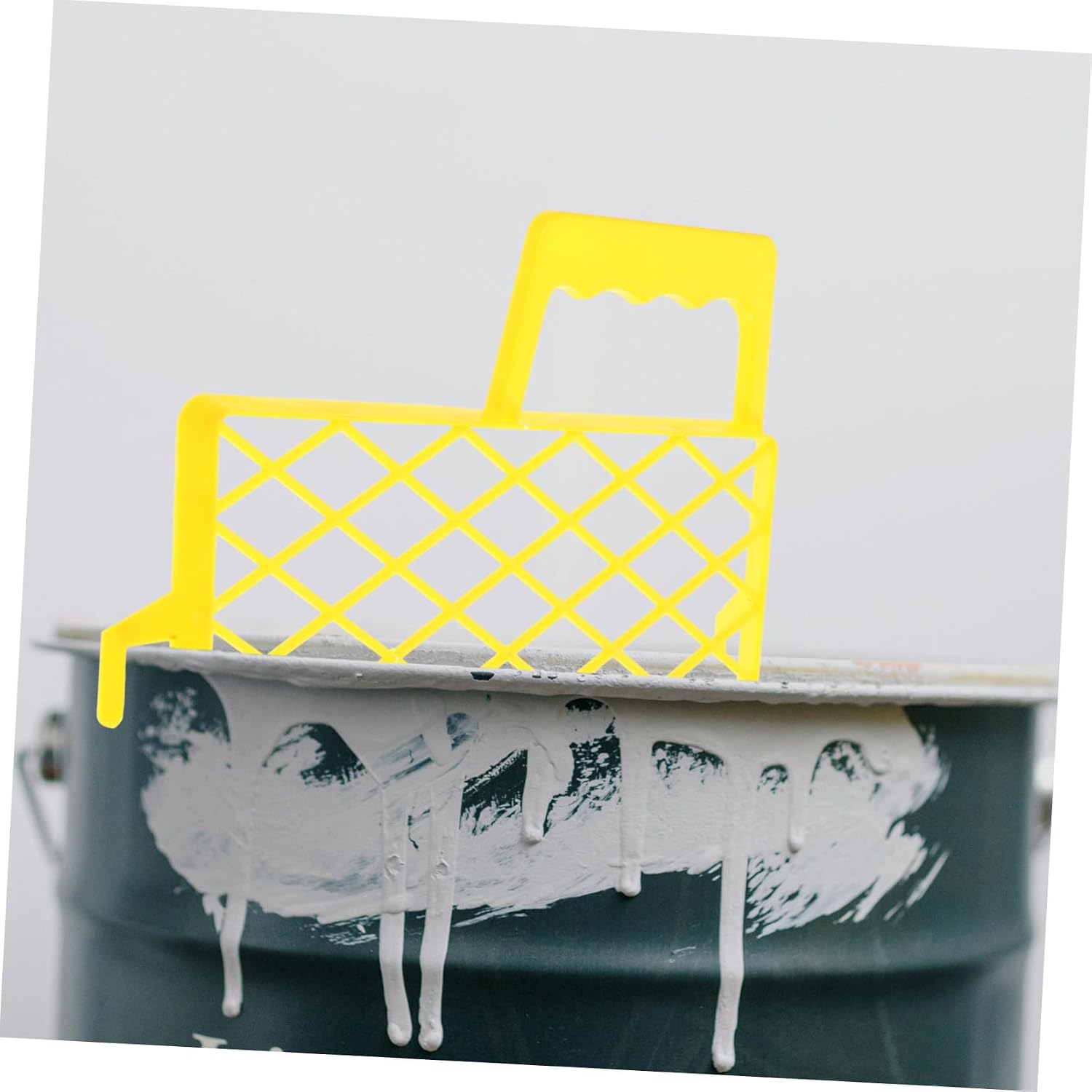 Plastic Paint Tray Grid Screen and Tray Liners Paint Holder for and Easy Cleanup for Home and