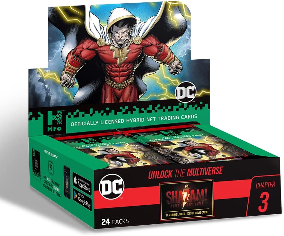 DC | Chapter 3: 24-Pack Mega Booster Box, 168 Hybrid Digital Trading Cards