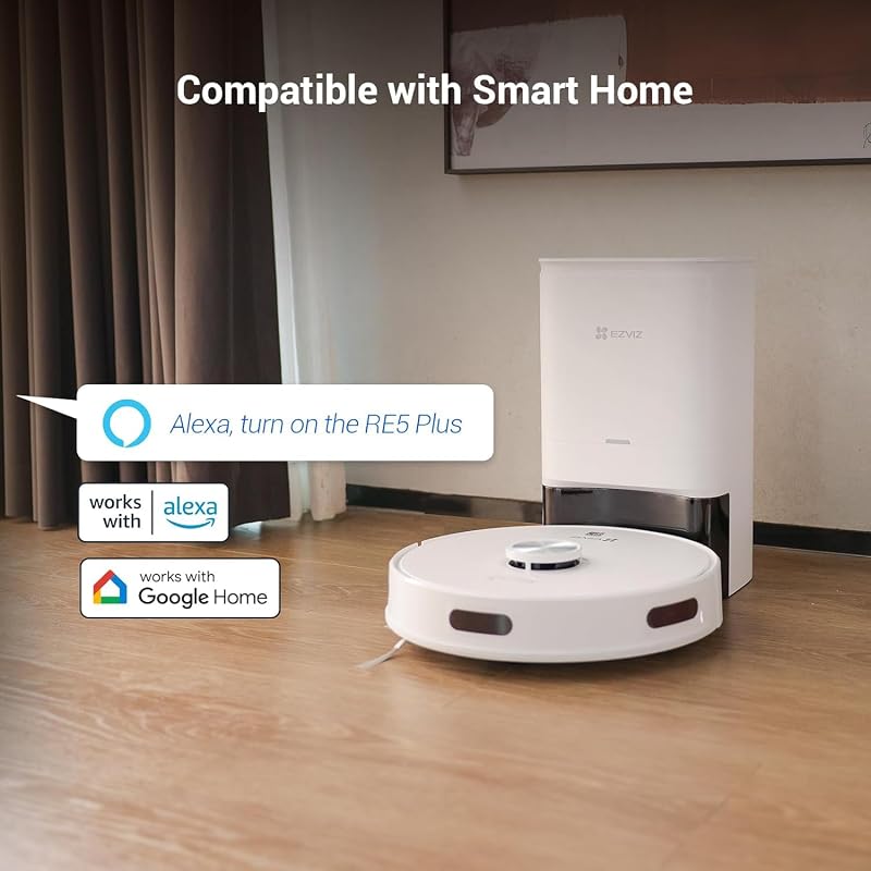 EZVIZ RE5 Plus robotporszívó intelligens navigációval