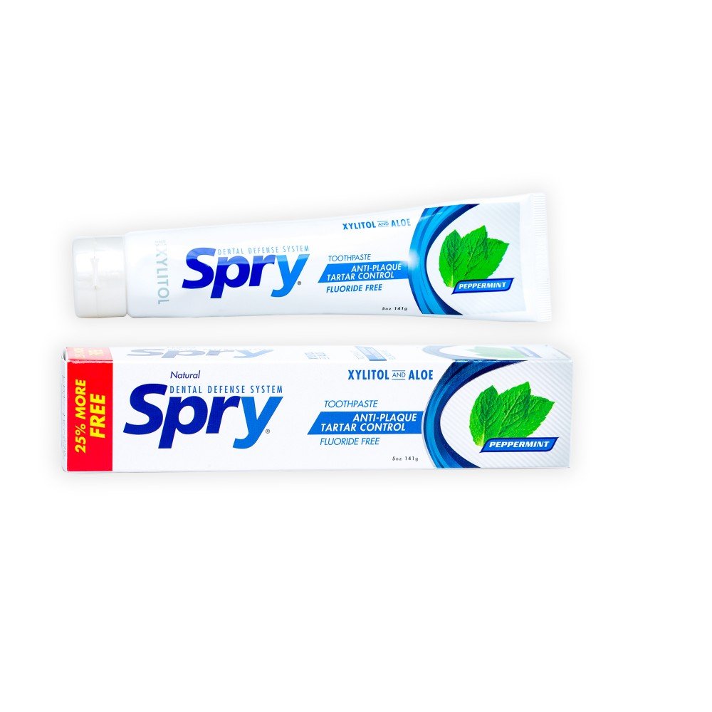 Spry NonFluoride Xylitol Toothpaste 4 Ounces (Pack Of 6) Amazon.in