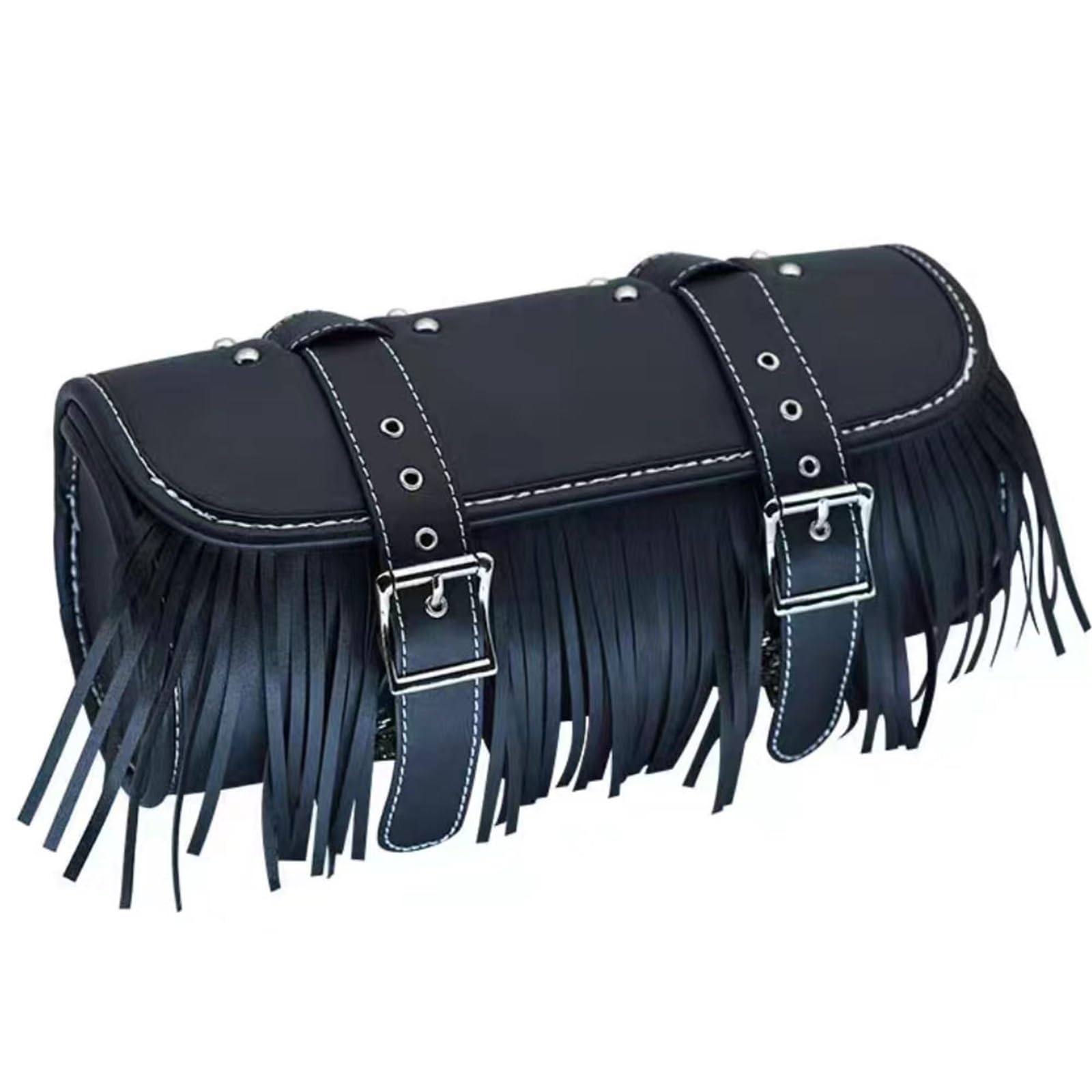 Borsa multifunzionale Per Touring Per Outdoor Moto Universale Retro Nappa 7L Borsa Laterale Impermeabile Da Coda Per Fascia