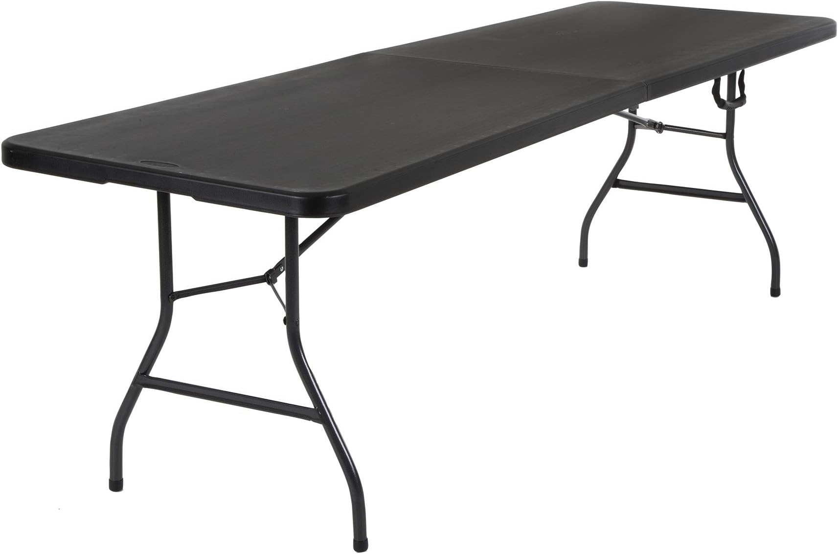 Cosco Deluxe 8 foot x 30 inch Fold-in-Half Blow Molded Folding Table