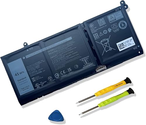 Miniatura 1 de Batería de repuesto para laptop G91J0 de 41 Wh, para Dell Latitude 3320, 3330, 3420, 3520, Inspiron 3510, 3511, 3515, 5310, 5410, 5418, 5510, 5515,