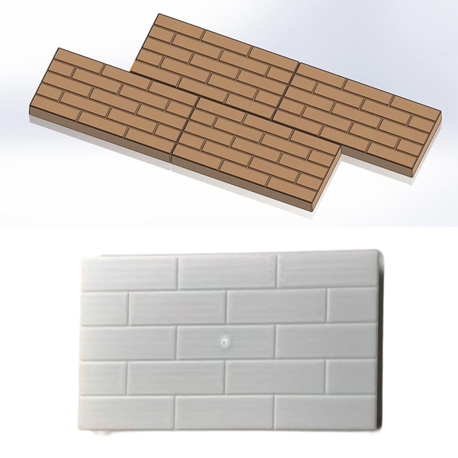 Mattoni in cemento, pietre da calpestio, pavimentazione, bellissimi modelli di pavimentazione, costruttori di sentieri per marciapiedi, cortili