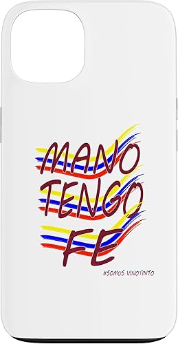 Miniatura 10 de Funda para iPhone 14 Venezuela Mano tengo Fe Vinotinto para mujeres y hombres