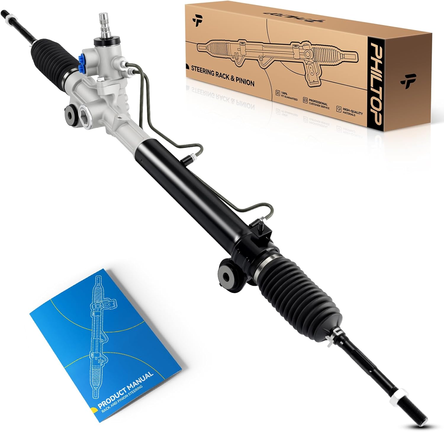 PHILTOP Power Steering Rack and Pinion for Toyota Sienna (2004–2010)