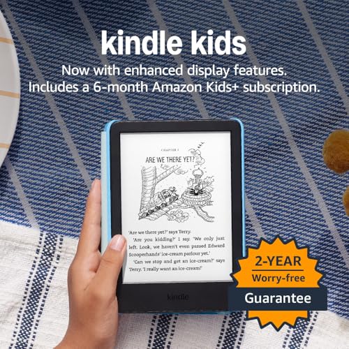 Amazon Kindle Kids (newest gen) - If it breaks, we will replace it, includes age-appropriate books and cover, with glare-free display, faster page turns – 16 GB – Unicorn Valley - Image 6