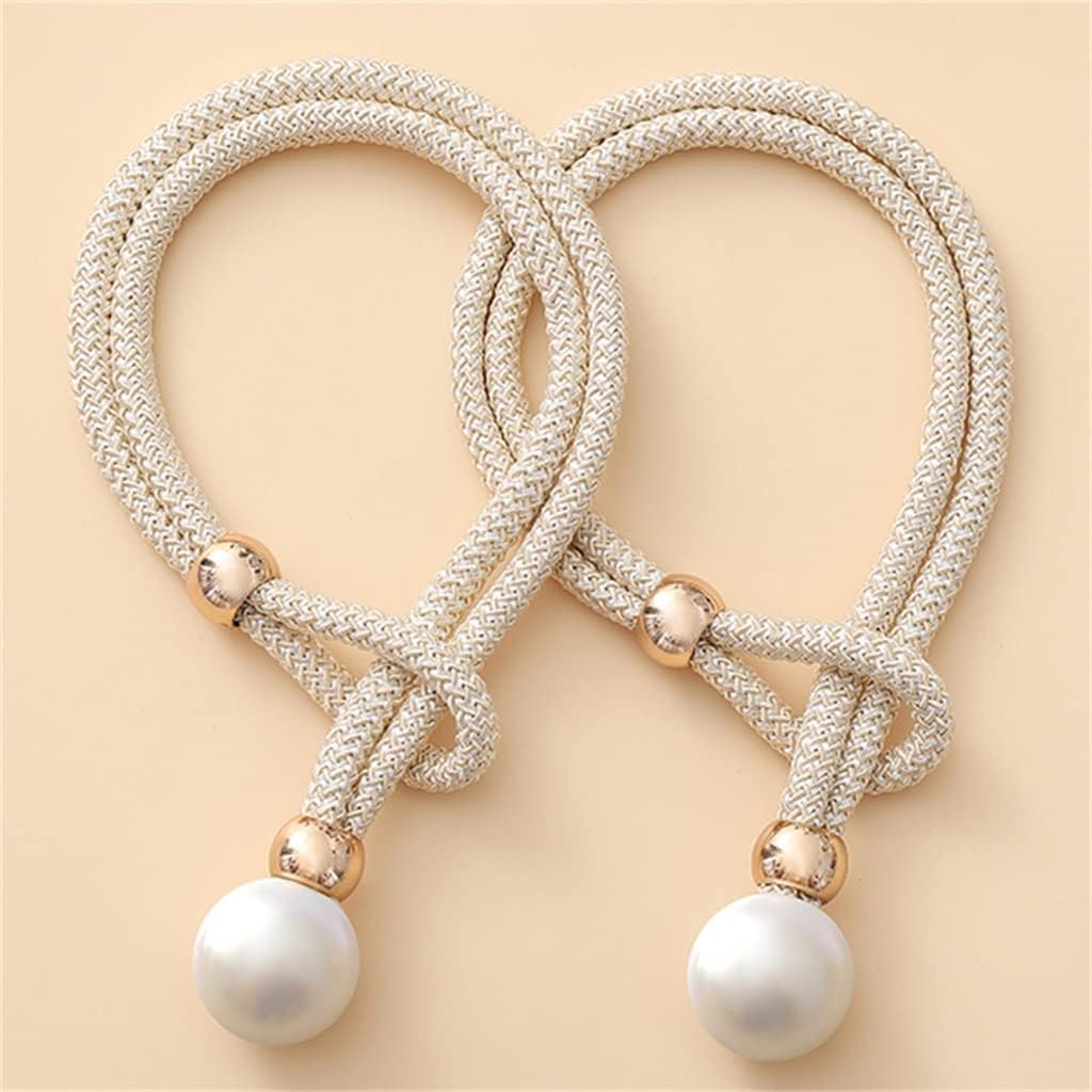 FMURY Curtain Strap Accessories Handmade Rope Home Decor Curtain Tie Pair Pack Tie Ties(E)