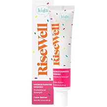 RiseWell Kids Nano Hydroxyapatite Fluoride Free Varnish, Cake Batter, 1.5oz