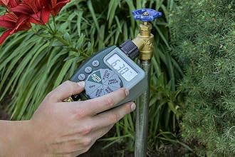 Orbit 56082 3-Outlet Hose Watering Timer, Green