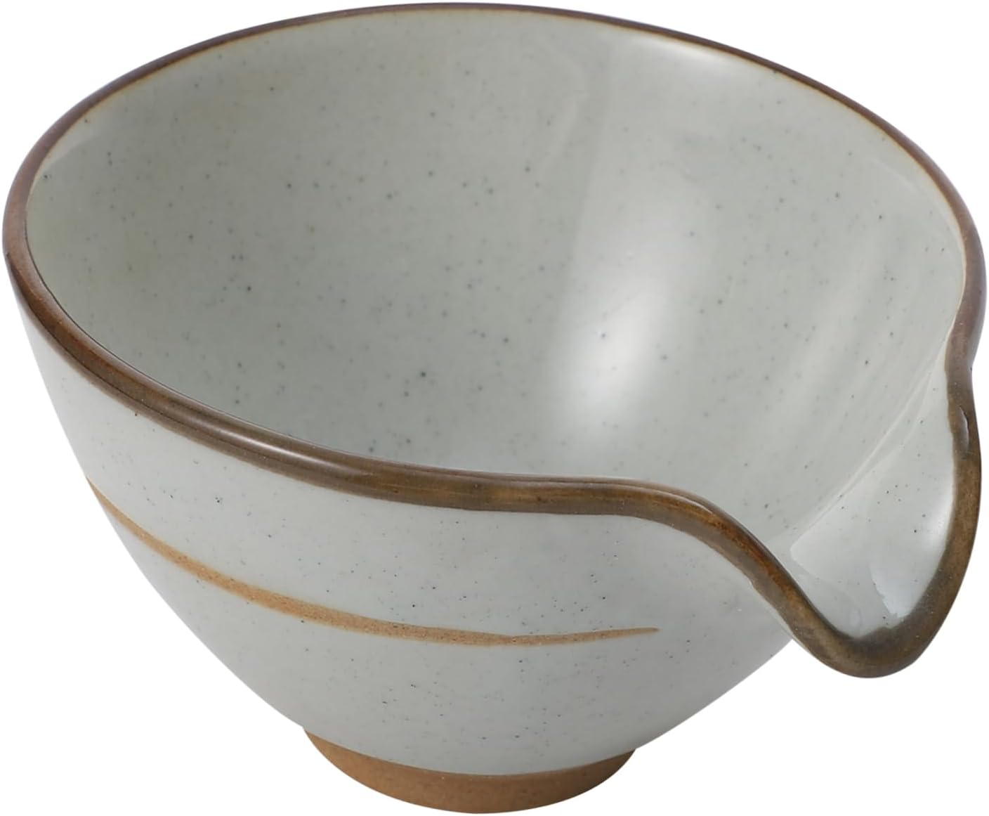 SHOWERORO Ceramic Seasoning Bowl Light Grey Appetizer Dish Versatile Sauce Dish for Dipping Sauces Snacks and Fruits Elegant Table Decor for Home Restaurants