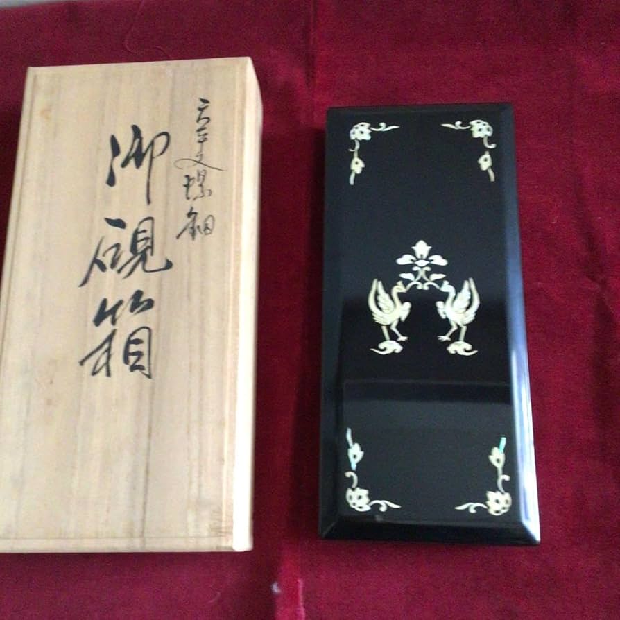 値引きヴィンテージ天平螺鈿硯セット 大幅値引きヴィンテージ天平螺鈿