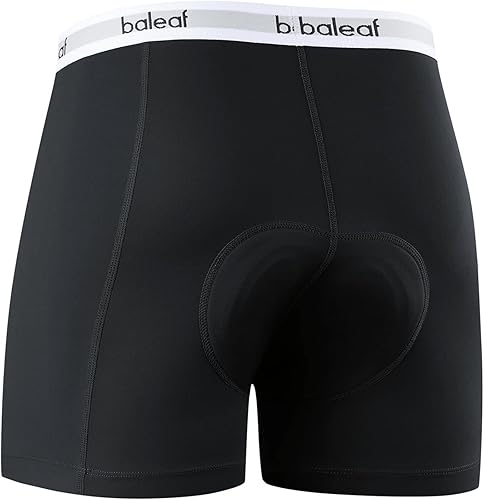 Miniatura 2 de BALEAF Ropa interior de ciclismo para hombre con acolchado 4D pantalones cortos de ciclismo de montaña pantalones cortos acolchados para ciclismo